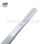 College Tweezer 15cm German stainless steel dental dressing tweezer by Haggai Surgical