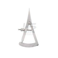 Castroviejo Caliper 85mm precision surgical measuring instrument by Haggai Surgical