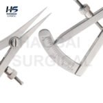 Castroviejo Caliper 85mm precision surgical measuring instrument by Haggai Surgical