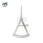 Castroviejo Caliper 9cm Curved with 0–40mm measuring range by Haggai Surgical