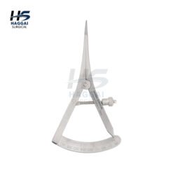 Castroviejo Caliper 9cm Curved with 0–40mm measuring range by Haggai Surgical