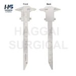 Duck Barren Gauge 0–80mm dental measuring instrument by Haggai Surgical