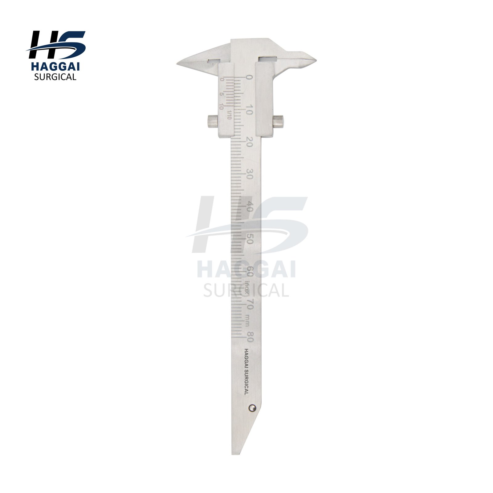 Duck Barren Gauge 0–80mm – Haggai Surgical Duck Barren Gauge 0–80mm dental measuring instrument by Haggai Surgical