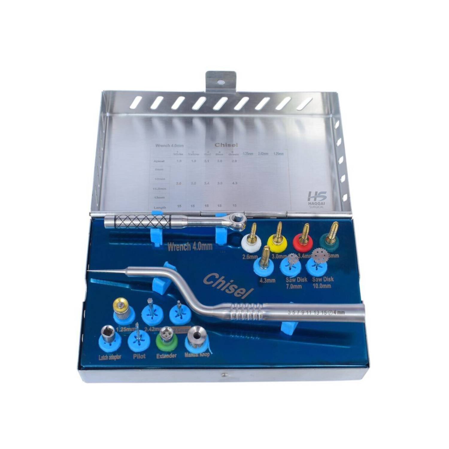 Bone expansion and chisel kit 1