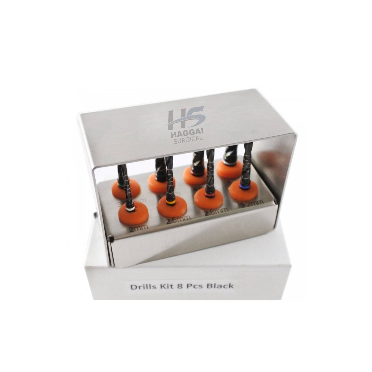Dental Implant DRILLS KIT with box