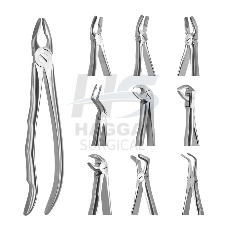 SET TOOTH FORCEPS BLADE BEAKS 2