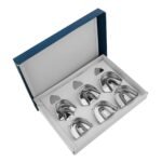 FULL SOLID IMPRESSION TRAY PEDIATRIC SIZE SET OF 6Pcs