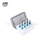 Dental Implant Drill Kit – Implant Osteotomy Drill Set in Autoclavable Plastic Box