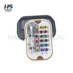 Dental Universal Prosthetic Kit with Torque Ratchet – Autoclavable Plastic Box - Image 3