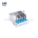 Haggai Surgical Lindemann Drill Kit – Dental Implant Bone Cutting Drills Set (Ø1.8–Ø2.8 mm) with Sterilization Holder - Image 2