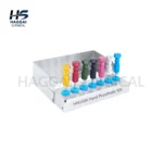 Dental Implant Prosthetic Screwdriver Kit – 7 PCS Color-Coded Hex Drivers Set with Sterilization Cassette - Image 2