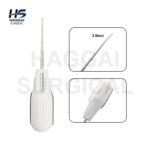 Root Luxator Elevator Curved 3mm Silicone Handle
