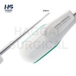 Root Luxator Elevator Straight 2mm Silicone Handle