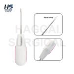Root Luxator Straight Double Blade 5mm/3mm Silicone Handle