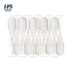 Silicone Handle Root Luxator Set 10 Pcs Dental Extraction Instruments