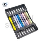 Composite Filling Instruments Set of 10 Pcs with Silicone Handles and Cassette
