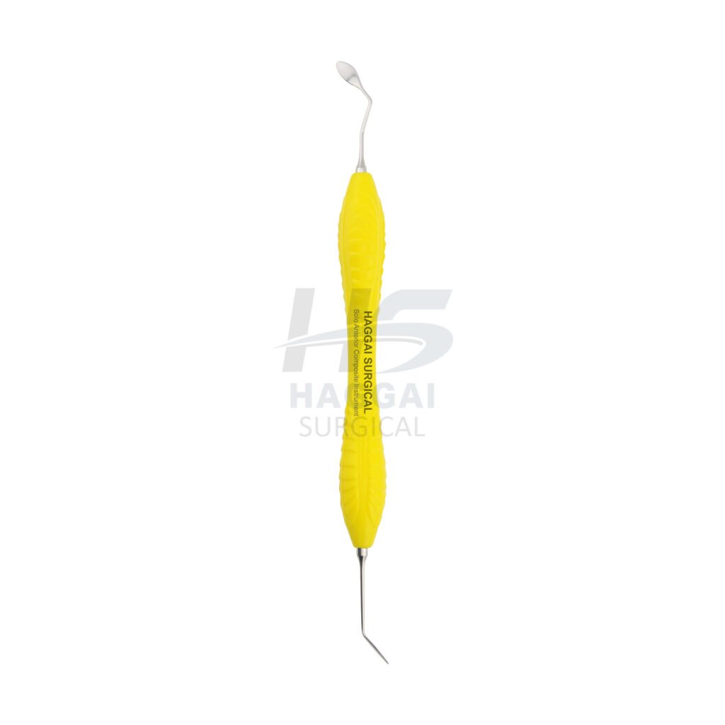 Solo Anterior Composite Filling Instrument with Silicone Handle