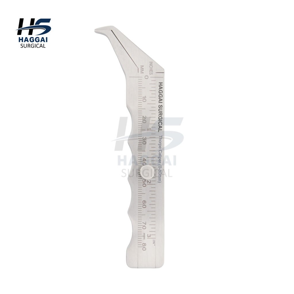 Thorpe Caliper 0-80mm surgical measuring instrument by Haggai Surgical